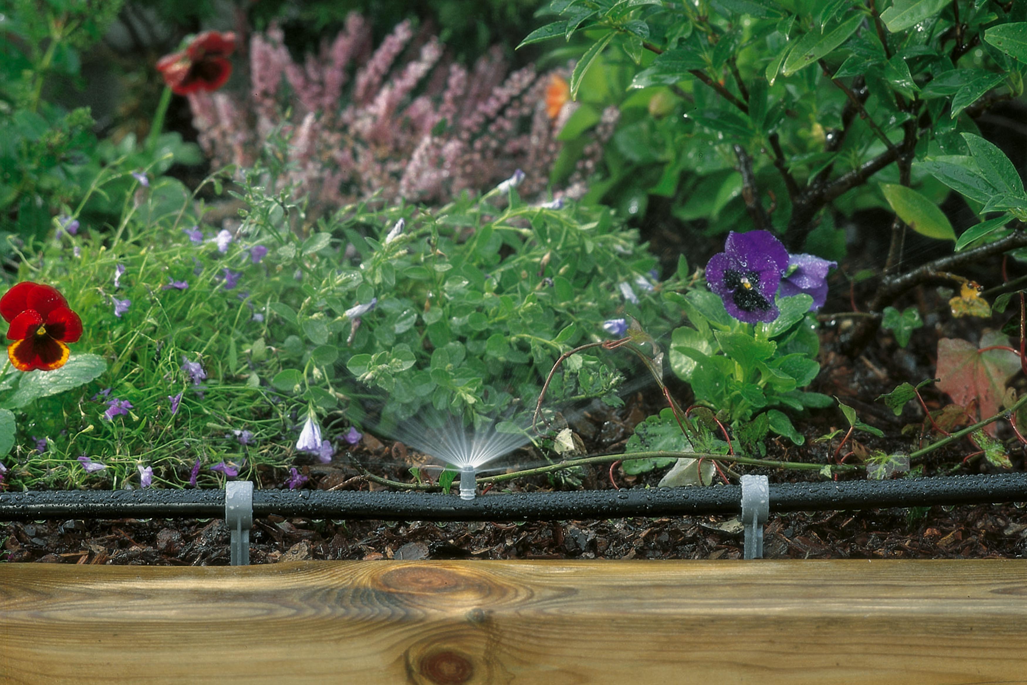 25M Automatisch Bewässerungssystem Micro Drip Garten Bewässerung Gartenpflanze 